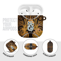 Maori Matariki Manaia Kowhai AirPods Case Maori Kowhaiwhai Pattern Galaxy