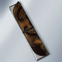 Maori Matariki Manaia Kowhai Auto Sun Shade Maori Kowhaiwhai Pattern Galaxy LT01 - Polynesian Pride