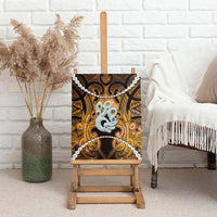 Maori Matariki Manaia Kowhai Canvas Wall Art Maori Kowhaiwhai Pattern Galaxy LT01 - Polynesian Pride