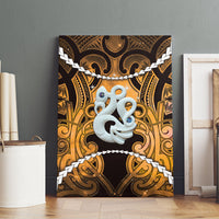 Maori Matariki Manaia Kowhai Canvas Wall Art Maori Kowhaiwhai Pattern Galaxy LT01 - Polynesian Pride
