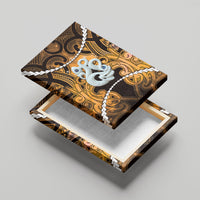 Maori Matariki Manaia Kowhai Canvas Wall Art Maori Kowhaiwhai Pattern Galaxy LT01 - Polynesian Pride