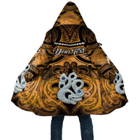 Personalised Maori Matariki Manaia Kowhai Cloak Maori Kowhaiwhai Pattern Galaxy LT01 Unisex Yellow - Polynesian Pride