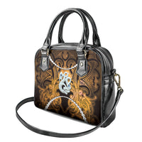 Maori Matariki Manaia Kowhai Shoulder Handbag Maori Kowhaiwhai Pattern Galaxy LT01 - Polynesian Pride