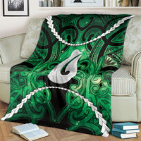 Maori Matariki Hei Matau Kakariki Blanket Maori Kowhaiwhai Pattern Galaxy LT01 - Polynesian Pride