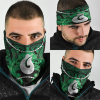 Maori Matariki Hei Matau Kakariki Neck Gaiter Maori Kowhaiwhai Pattern Galaxy