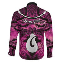 Personalised Maori Matariki Hei Matau Mawhero Family Matching Mermaid Dress and Hawaiian Shirt Maori Kowhaiwhai Pattern Galaxy LT01 - Polynesian Pride