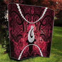 Maori Matariki Hei Matau Whero Quilt Maori Kowhaiwhai Pattern Galaxy LT01 - Polynesian Pride