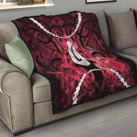 Maori Matariki Hei Matau Whero Quilt Maori Kowhaiwhai Pattern Galaxy LT01 - Polynesian Pride