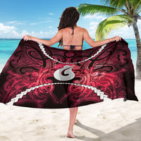 Maori Matariki Hei Matau Whero Sarong Maori Kowhaiwhai Pattern Galaxy LT01 - Polynesian Pride