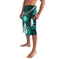 Personalised Maori Matariki Hei Matau Turquoise Lavalava Maori Kowhaiwhai Pattern Galaxy LT01 - Polynesian Pride