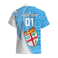 Custom Fiji Rugby Hawaiian Shirt Come On Fijian Tapa Pattern LT01 - Polynesian Pride