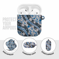 Ninamu Tahiti Tiare Monstera AirPods Case Polynesian Pattern Curve Style - Polynesian Pride