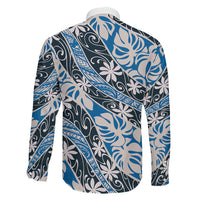 Ninamu Tahiti Tiare Monstera Family Matching Mermaid Dress and Hawaiian Shirt Polynesian Pattern Curve Style - Polynesian Pride