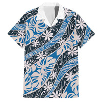 Ninamu Tahiti Tiare Monstera Family Matching Summer Maxi Dress and Hawaiian Shirt Polynesian Pattern Curve Style - Polynesian Pride