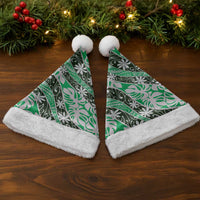 Matie Tahiti Tiare Monstera Christmas Santa Hat Polynesian Pattern Curve Style - Polynesian Pride