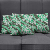 Matie Tahiti Tiare Monstera Pillow Cover Polynesian Pattern Curve Style - Polynesian Pride