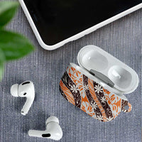 Puatou Tahiti Tiare Monstera AirPods Case Polynesian Pattern Curve Style - Polynesian Pride