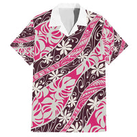 Tarona Tahiti Tiare Monstera Family Matching Long Sleeve Bodycon Dress and Hawaiian Shirt Polynesian Pattern Curve Style - Polynesian Pride