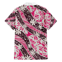 Tarona Tahiti Tiare Monstera Family Matching Long Sleeve Bodycon Dress and Hawaiian Shirt Polynesian Pattern Curve Style - Polynesian Pride