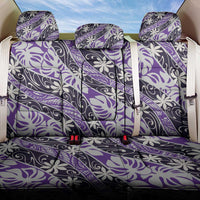 Vareau Tahiti Tiare Monstera Back Car Seat Cover Polynesian Pattern Curve Style - Polynesian Pride