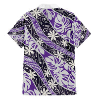 Vareau Tahiti Tiare Monstera Family Matching Off Shoulder Maxi Dress and Hawaiian Shirt Polynesian Pattern Curve Style - Polynesian Pride