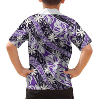 Vareau Tahiti Tiare Monstera Family Matching Summer Maxi Dress and Hawaiian Shirt Polynesian Pattern Curve Style - Polynesian Pride