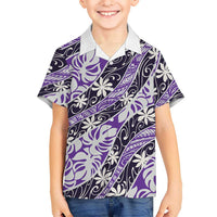 Vareau Tahiti Tiare Monstera Family Matching Tank Maxi Dress and Hawaiian Shirt Polynesian Pattern Curve Style - Polynesian Pride