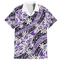 Vareau Tahiti Tiare Monstera Hawaiian Shirt Polynesian Pattern Curve Style - Polynesian Pride