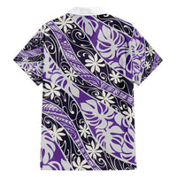 Vareau Tahiti Tiare Monstera Hawaiian Shirt Polynesian Pattern Curve Style LT01 - Polynesian Pride