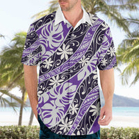 Vareau Tahiti Tiare Monstera Hawaiian Shirt Polynesian Pattern Curve Style LT01 - Polynesian Pride