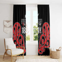 Toitu Te Tiriti 1840 Aotearoa Window Curtain Stand Together Stand Stronger