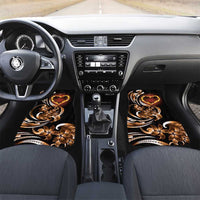 Personalised Polynesian Fiery Heart Car Mats Passionate Love