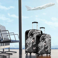 Polynesian Mermaid Plumeria Tribal Tattoo Luggage Cover