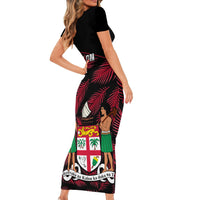 fiji-rugby-short-sleeve-bodycon-dress-flying-fijians-red-palm-tree-version