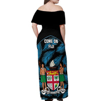 fiji-rugby-off-shoulder-maxi-dress-flying-fijians-blue-palm-tree-version