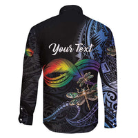 Personalised Polynesian Memorial Family Matching Off Shoulder Maxi Dress and Hawaiian Shirt As Long As I Breathe You'll Be Remembered