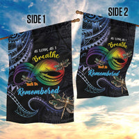Polynesian Memorial Garden Flag As Long As I Breathe You'll Be Remembered LT01 - Polynesian Pride