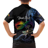 Personalised Polynesian Memorial Kid Hawaiian Shirt As Long As I Breathe You'll Be Remembered