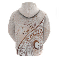 Pasifika Festival Zip Hoodie Vintage Tribal Pattern LT01 - Polynesian Pride