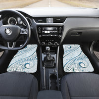 Pasifika Festival Car Mats Tribal Pattern Blue Version