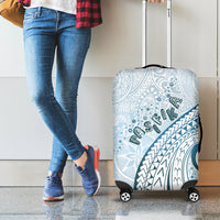 Pasifika Festival Luggage Cover Tribal Pattern Blue Version LT01 - Polynesian Pride
