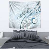 Pasifika Festival Tapestry Tribal Pattern Blue Version LT01 - Polynesian Pride