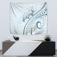 Pasifika Festival Tapestry Tribal Pattern Blue Version LT01 - Polynesian Pride