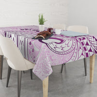 Pasifika Festival Tablecloth Tribal Pattern Lilac Version LT01 - Polynesian Pride