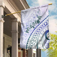 Pasifika Festival Garden Flag Tribal Pattern Violet Version LT01 House Flag Purple - Polynesian Pride