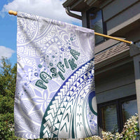 Pasifika Festival Garden Flag Tribal Pattern Violet Version LT01 - Polynesian Pride