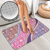 Hawaiian Quilt Pattern Bathroom Set Sweet Color Mixed - Polynesian Pride