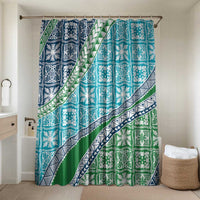 Hawaiian Quilt Pattern Bathroom Set Fresh Color Mixed - Polynesian Pride