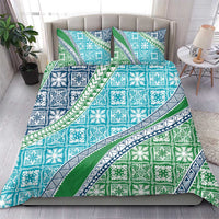 Hawaiian Quilt Pattern Bedding Set Fresh Color Mixed - Polynesian Pride