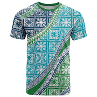 Hawaiian Quilt Pattern T Shirt Fresh Color Mixed - Polynesian Pride